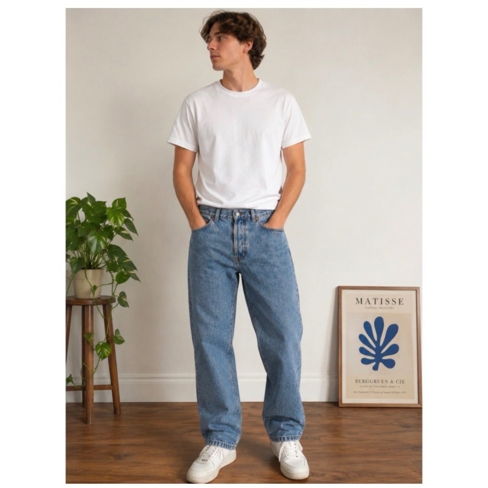 PacSun Distressed Straight Leg Jeans Men 32x30 100% Cotton Y2K Streewear Denim